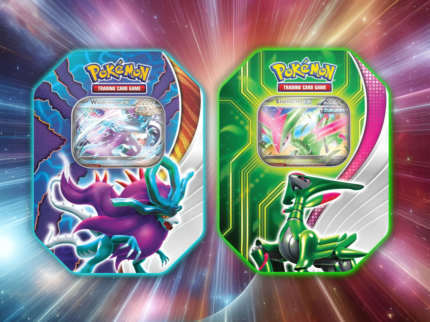 Sagenhafter Zusammenstoß von Vergangenheit und Zukunft