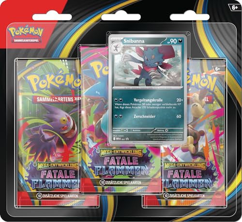 Fatale Flammen: Snibunna 3-Pack Blister