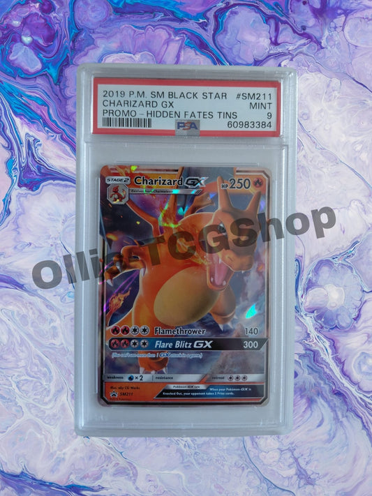 Charizard GX PSA 9