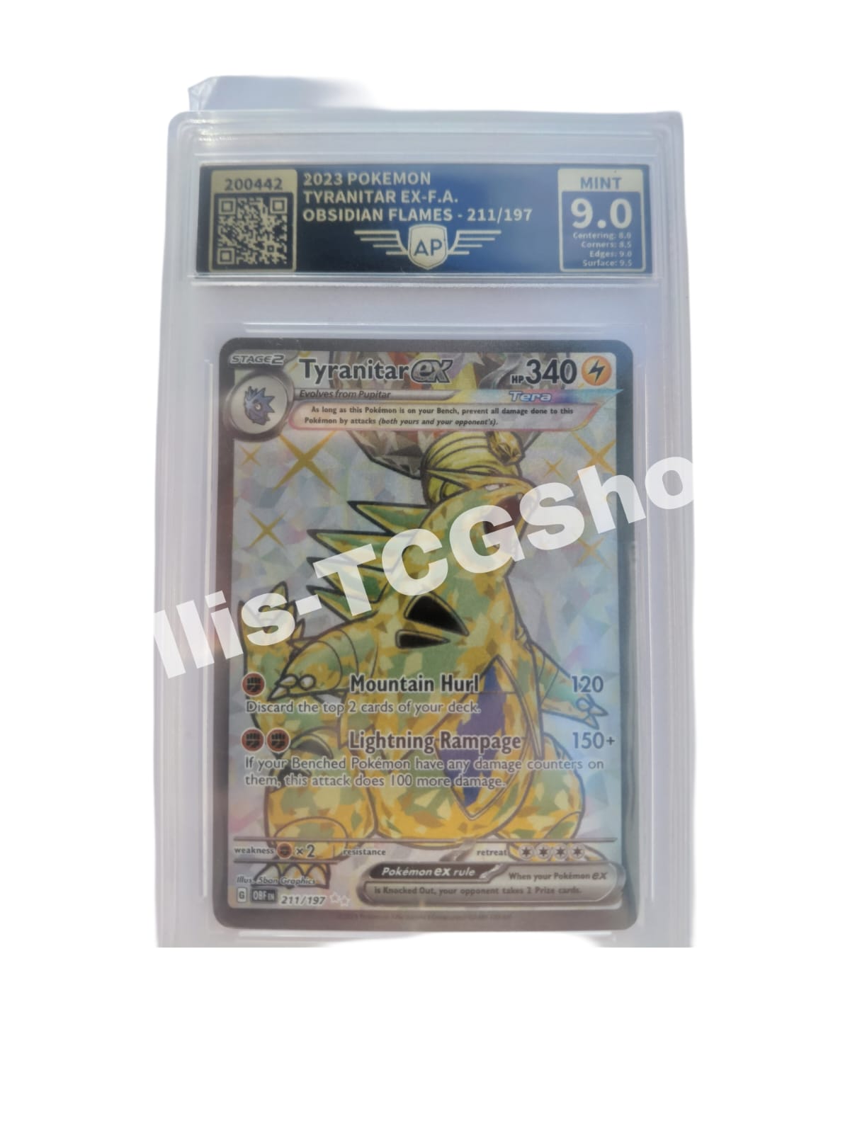 TyranitarEX AP MINT 9,0