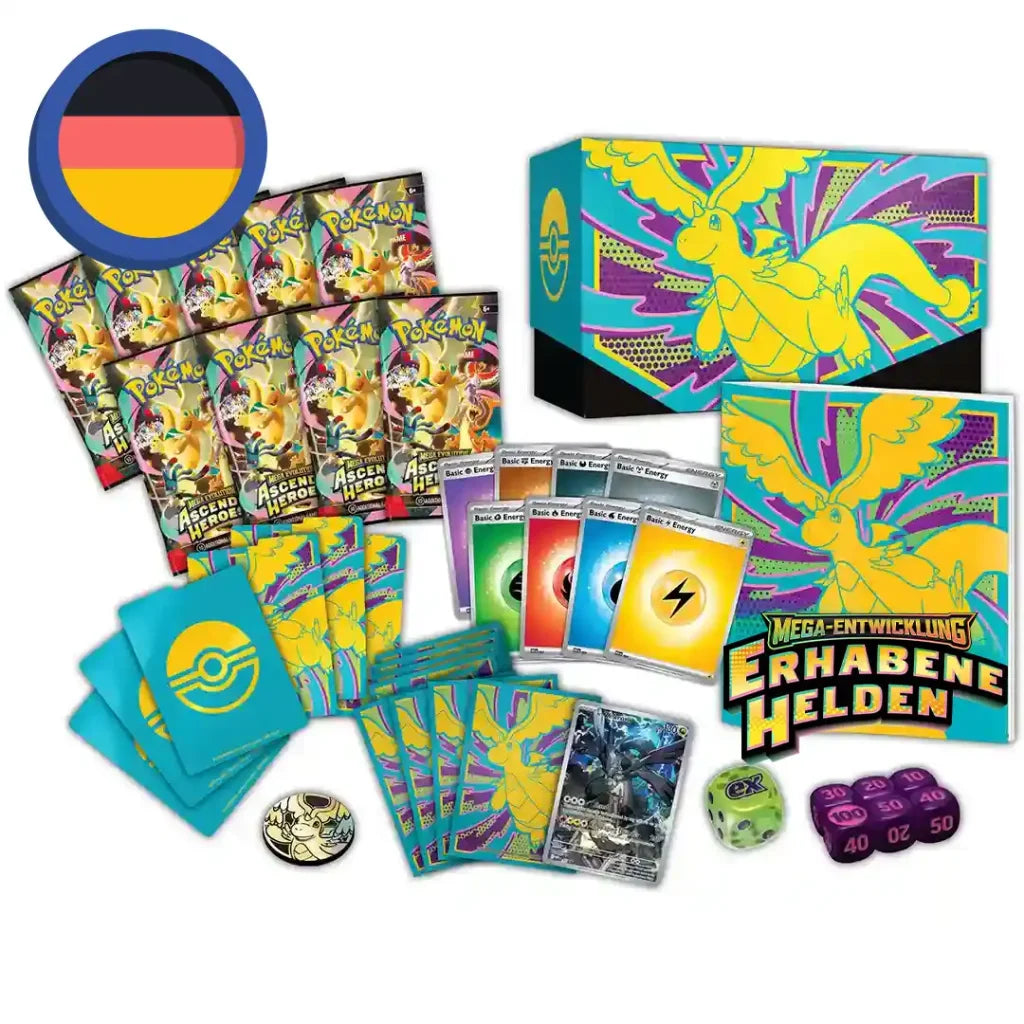 Pokemon Erhabene Helden Top Trainer Box Deutsch